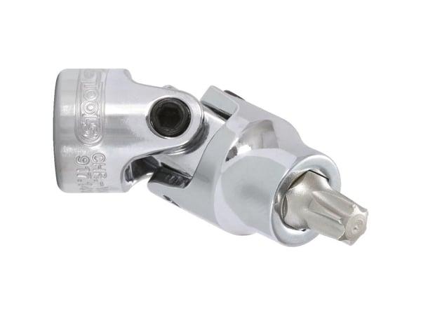 KS Tools 917.1498, Stikkontakt, 1/4", Imperisk, 1 hoder, T40, Kromvanadiumstål
