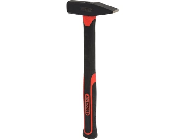 KS Tools 142.1351, Klinkehammer, Stål, Fiberglass, Svart, 32 cm, 590 g