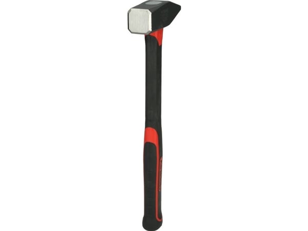 KS Tools 142.1403, Klinkehammer, Stål, Fiberglass, Svart, 33 cm, 750 g