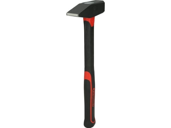 KS Tools 142.1403, Klinkehammer, Stål, Fiberglass, Svart, 33 cm, 750 g