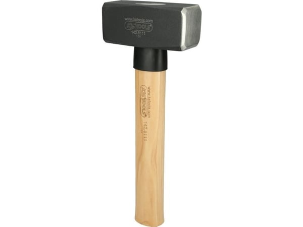 KS Tools 142.5111, Slegge, Stål, Tre, 30 cm, 2,1 kg, 2 kg