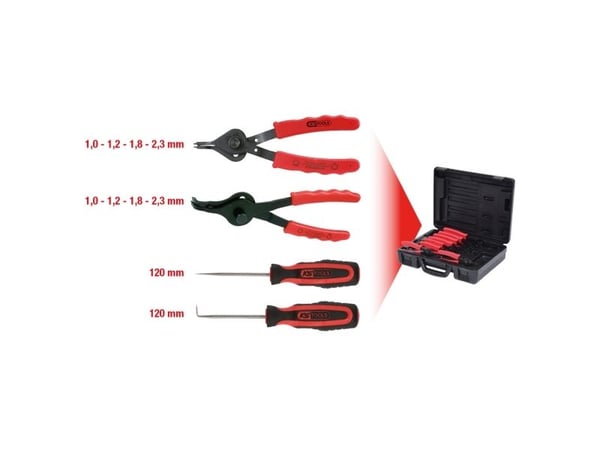KS Tools 500.1320, Krom-vanadium-stål, 1,8 kg