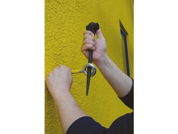 KS Tools 522.2427, Pin-skiftenøkkel, Svart, Kromvanadiumstål, Rett, 27 mm, 360 mm
