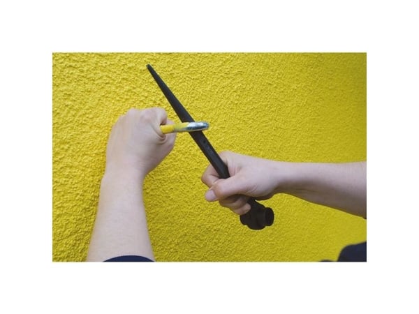 KS Tools 522.2427, Pin-skiftenøkkel, Svart, Kromvanadiumstål, Rett, 27 mm, 360 mm
