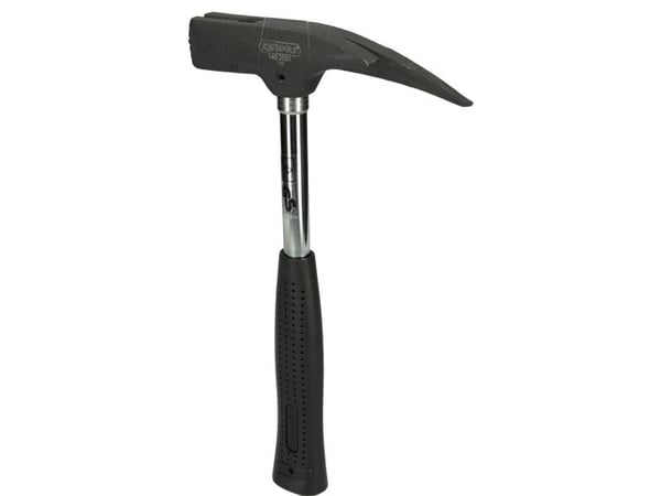 KS Tools 140.2001, Tegelhammare, Stål, Plast, Stål, Svart, 32 cm, 835 g