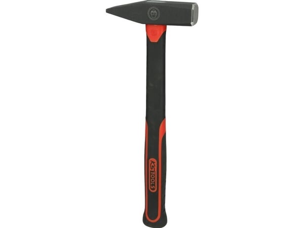 KS Tools 142.1402, Klinkehammer, Stål, Fiberglass, Svart, 32 cm, 530 g