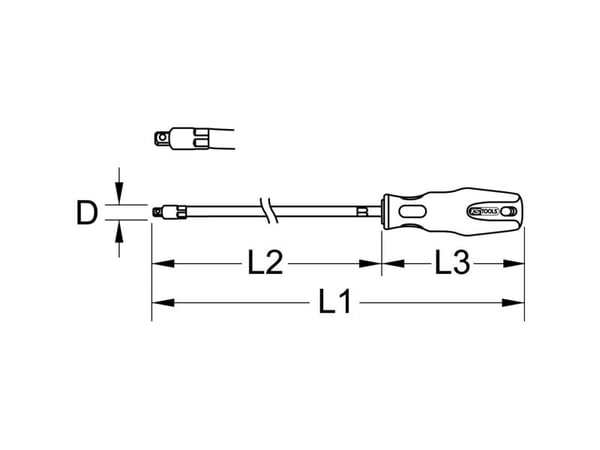 KS Tools 911.1171, 614 mm