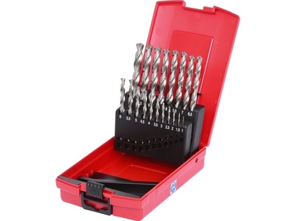KS Tools 330.2620, Pora, Poranteräsetti, Oikeanpuoleinen kierto, Metalli, Muovi, Puu, 118°, Pikateräs (HSS-G) KS Tools 330.2620, Pora, Poranteräsetti, Oikeanpuoleinen kierto, Metalli, Muovi, Puu, 118°, Pikateräs (HSS-G)