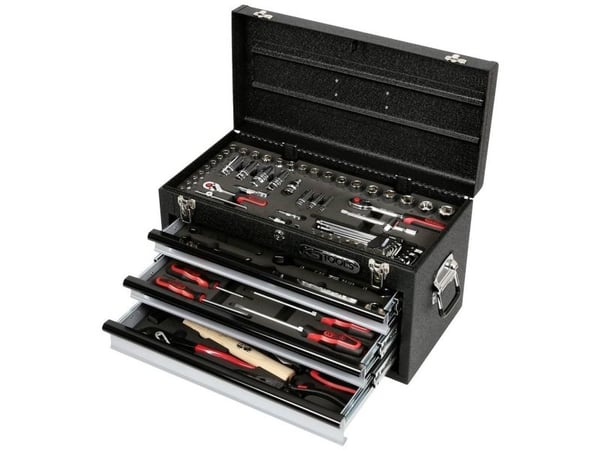 KS Tools 918.0250, Kromvanadiumstål, 22 kg, 99 verktøy