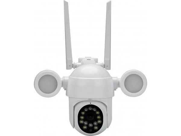 Redleaf IP Camera Redleaf IP Cam 1002 WiFi overvåkingskamera med LED-lampe