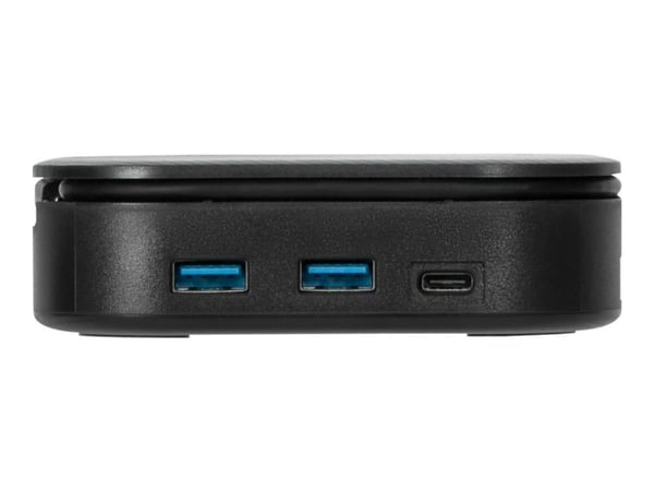 Targus USB-C Universal Dual HD Docking Station with 80W PD Pass-Thru - Dokkingstasjon - USB-C 3.2 Gen 2 - 2 x HDMI - 1GbE - TAA-samsvar