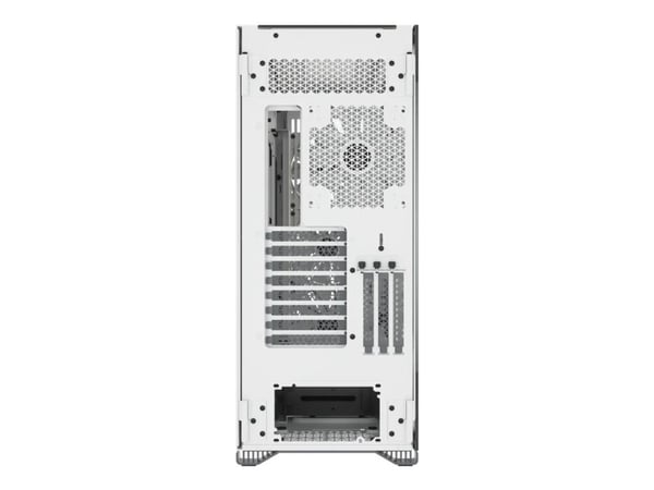 CORSAIR iCUE 7000X RGB - FT - utvidet ATX (E-ATX) - sidepanel med vindu (herdet glass) - ingen strømforsyning (ATX) - hvit - USB/lyd