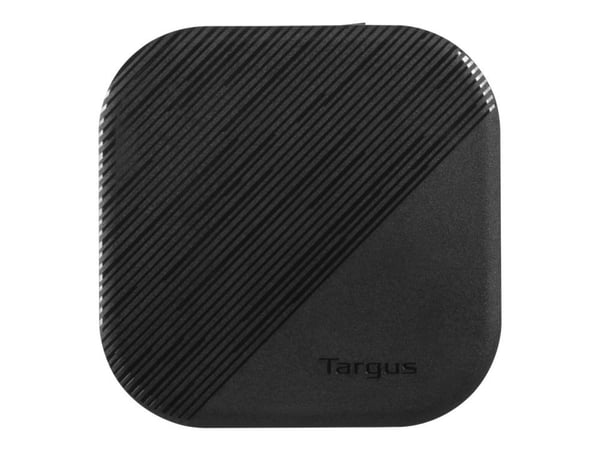 Targus USB-C Universal Dual HD Docking Station with 80W PD Pass-Thru - Dokkingstasjon - USB-C 3.2 Gen 2 - 2 x HDMI - 1GbE - TAA-samsvar