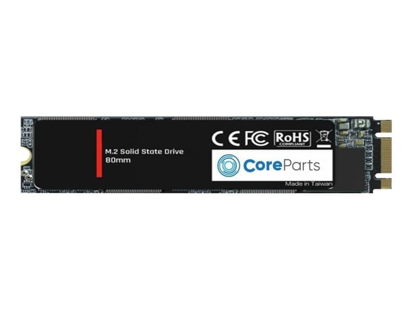 CoreParts - SSD - 256 GB - Read/Write: 550/470 MB/s, Voltage: DC 3.3V - intern - M.2 2280 - SATA 6Gb/s - for Dell Latitude 52XX; HP EliteBook 1040 ...