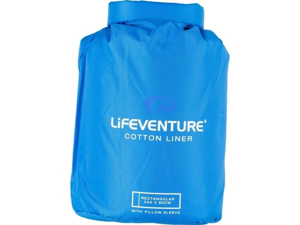 Lifeventure innerfodral till sovsäck Rectangular Blue (LM65540)