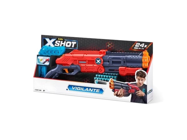 Zuru X-SHOT ExcelVigilante skyter 24s 36437 40176