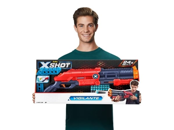 Zuru X-SHOT ExcelVigilante skyter 24s 36437 40176