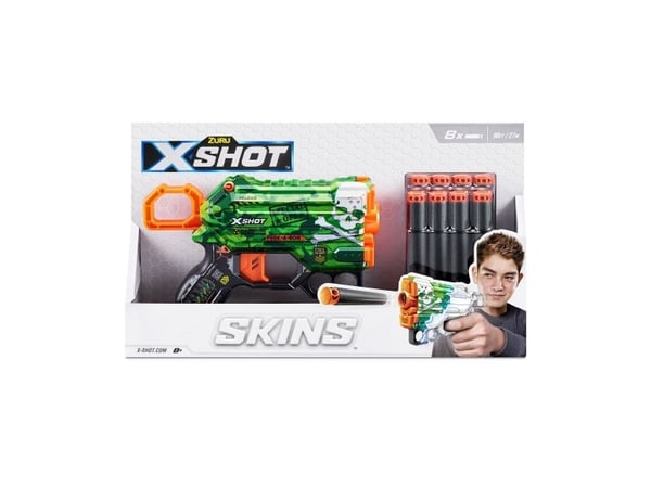X-Shot Skins Menace Dart Blaster (8 Darts) X-Shot Skins Menace Dart Blaster (8 Darts)
