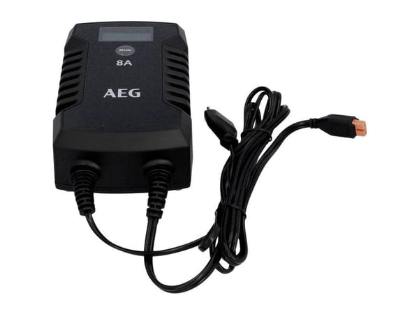 AEG LD8 10618 batterilader 12 V/24 V 8 A/4 A (10618)