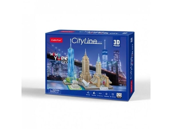 CUBICFUN 3D-puslespill "New York"