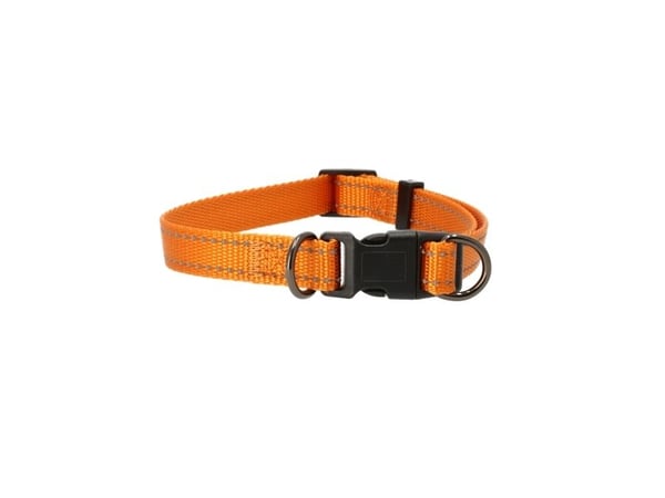 Dogman Nylonhalsband Iris Ställbart Orange