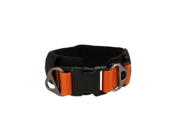 Dogman Emmi Fodrat Hundhalsband Ställbart Orange Xl
