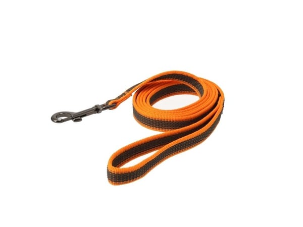 Dogman Antislip-hundkoppel Iris Orange 180cm