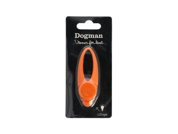 Dogman Blinklampa Basic Led Orange 8cm