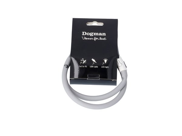 DOGMAN LED-rengas silikoni Grå