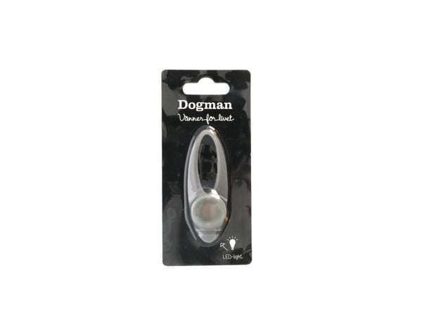Dogman Blinklampa Basic Led Grå 8cm