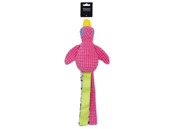 Dogman Leksak Quack Rosa 55cm