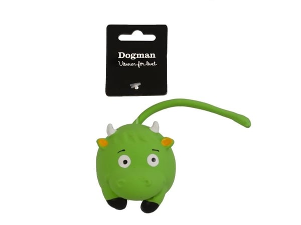 DOGMAN Toy latex Bull green 21cm 21cm