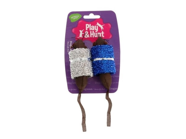 DOGMAN kissa lelu hiiri 2-pack