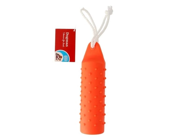 Dogman Leksak Dummie Flytande Orange L 28cm