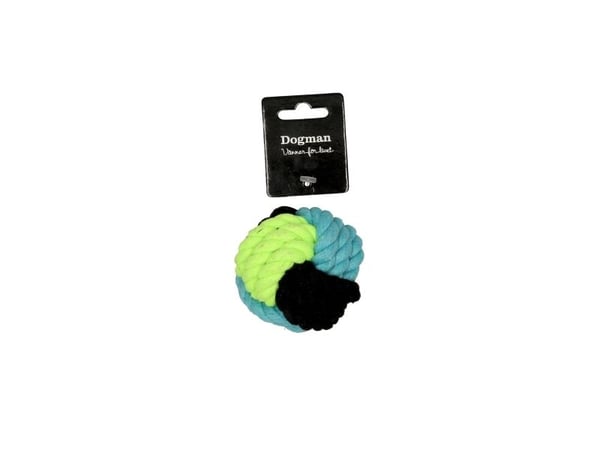 Dogman Leksak Repboll Turkos 7,5cm