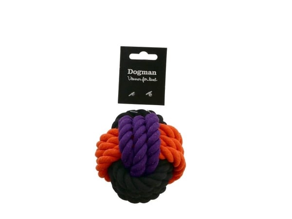 Dogman Leksak Repboll Orange 9cm