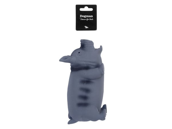 Dogman Leksak Gris Grå L 23cm