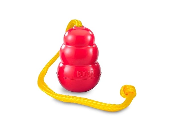 Kong Classic Med Rep Röd M Hundleksak 56cm