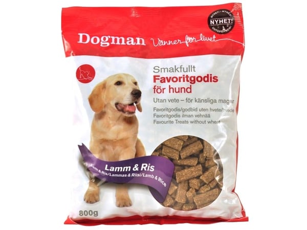 DOGMAN favorittgodbit Lam og ris 800g