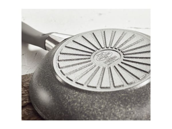 BALLARINI 75002-931-0, Rund, Sautépanne, Grå, Granitt, Aluminium, 3,4 l
