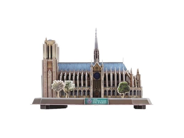 Cubic Fun Puzzle 3D LED Katedra Notre Dame