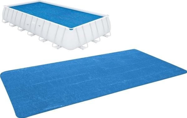 Bestway Solar Pool overdækning 6.40m x 2.74m/7.32m x 3.66m