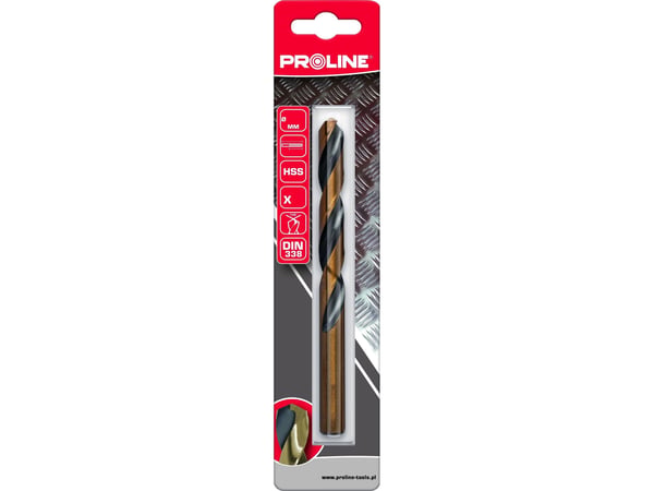 Wiertlo Pro-Line HSS-bor DIN338 slipt. kr. 6,0 mm (1 stk.) blister