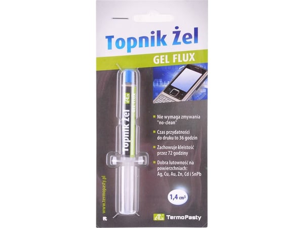 AG TermoPasty Flux Gel 1.4cm3 AG (GEL-FLUX) AGT-047 AGT-047