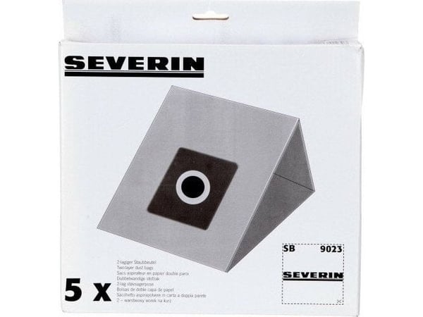 Severin støvsugerpose Sett med 5 Severin BR7943 støvsugerposer