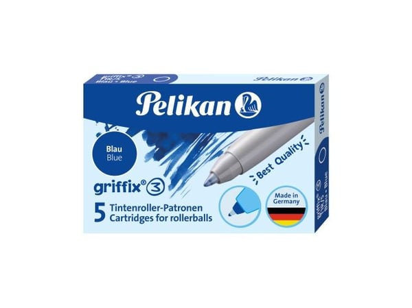 Pelikan 960567, Blå, Kulepenn, Boks, 5 stykker