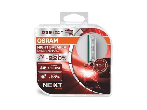 Osram Night Breaker Laser Xenarc - D3S Xenon-lampor