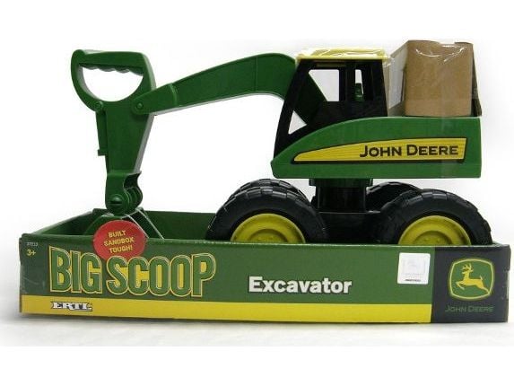 Tomy John Deere Big Scoop Excavator, Grävmaskin, inomhus, 3 År, Plast, Grön, Gul