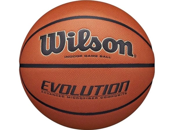 Wilson Evolution Game, Orange, Läder, inomhus, Mönstrad, Komposit, 1 styck