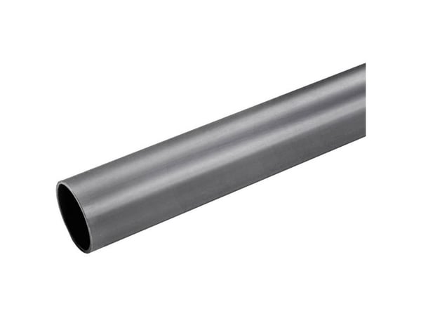 Fiap 2496, Avløpsrør, Polyvinylklorid (PVC), Grå, 1 m, 6,3 cm, 3 mm